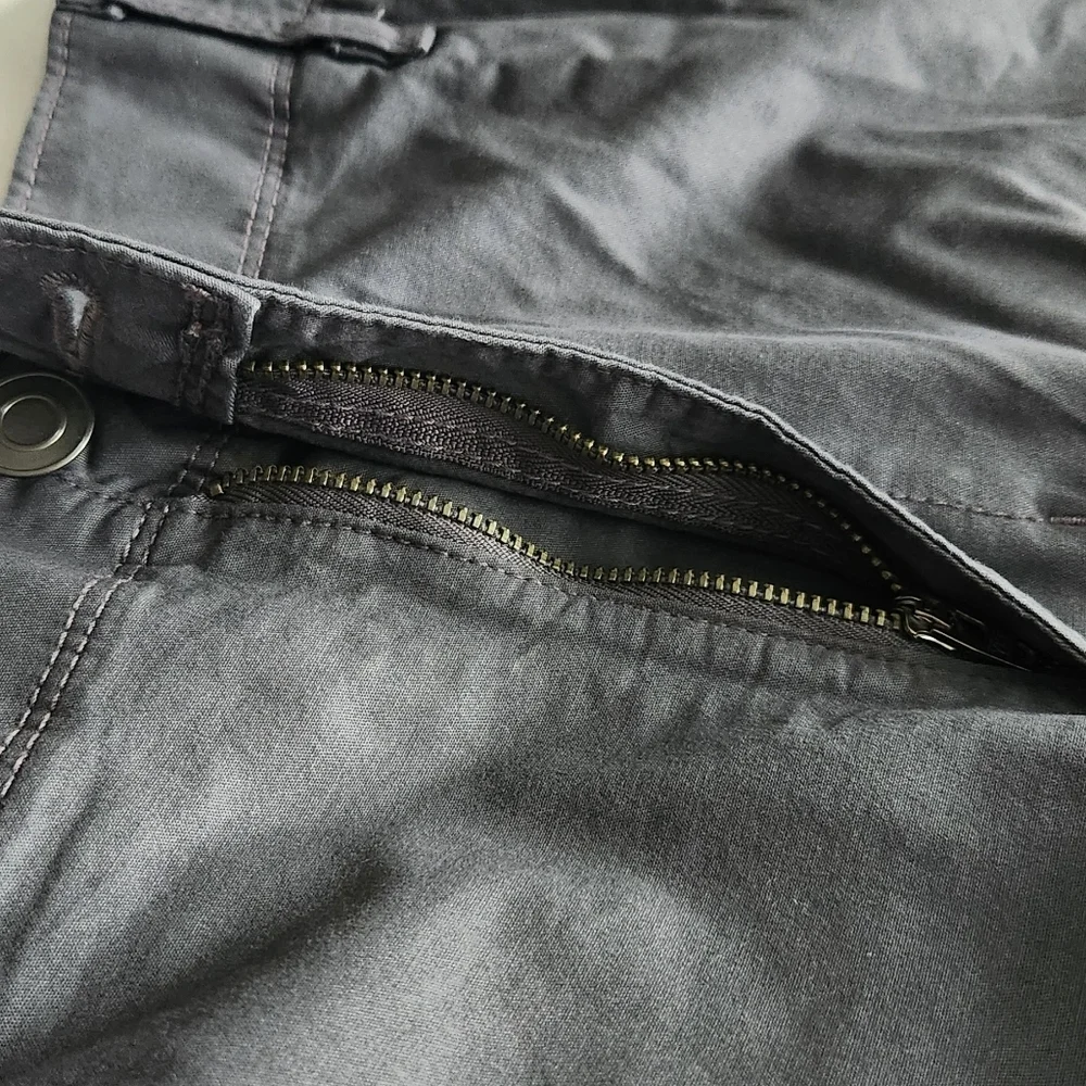 🩳 George Men’s Gray Cargo Shorts Size 40 – NWT, 14” Inseam, Below Knee - Picture 16 of 16